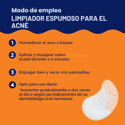 PanOxyl Jabón Espumoso para el Acné con Peróxido de Benzoilo 10% de...