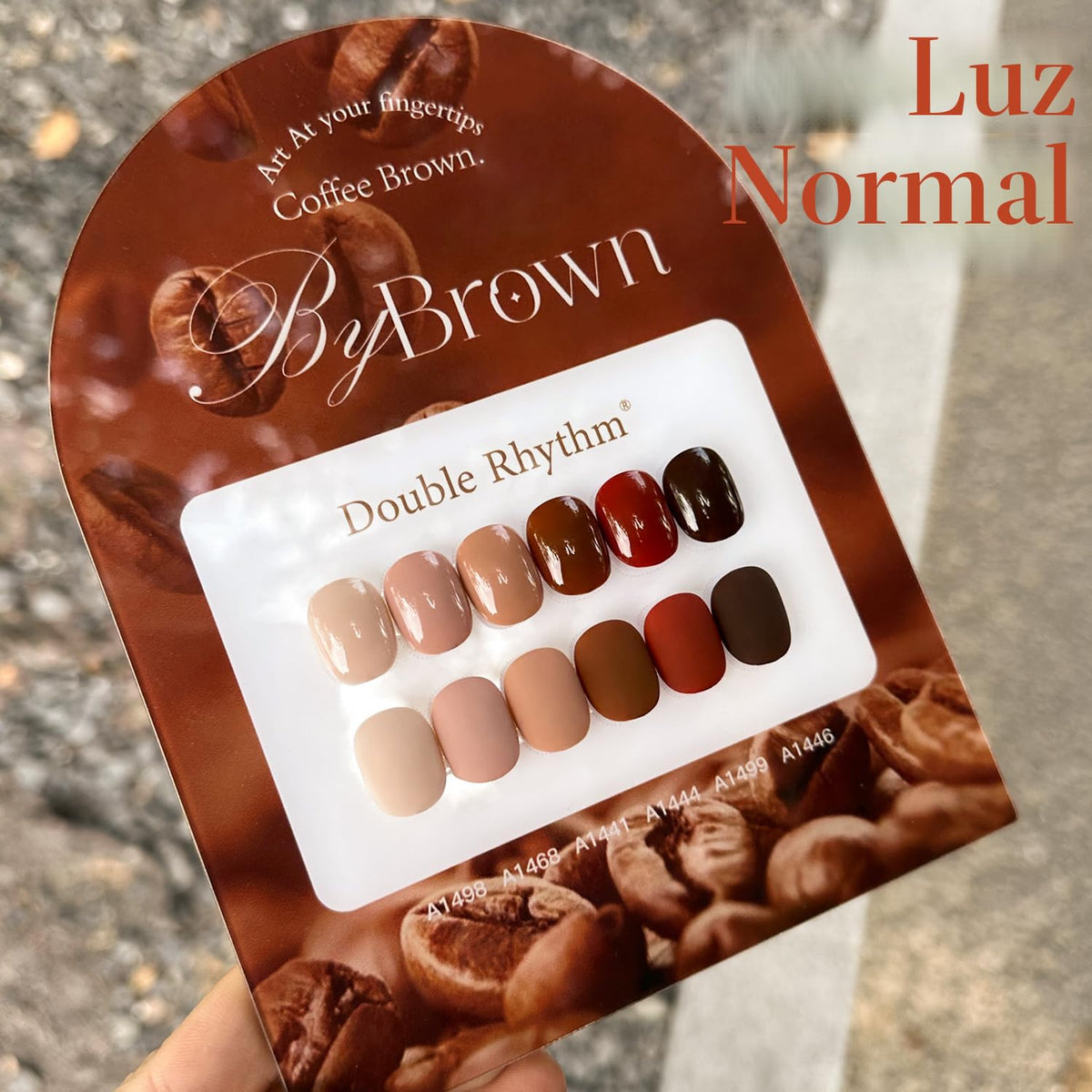 Double Rhythm - Juego de esmalte de uñas en gel de 6 piezas, 15 ml,...