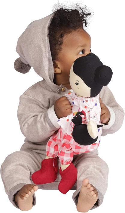 Manhattan Toy Playdate Friends Nico - Muñeca lavable a máquina y ap...