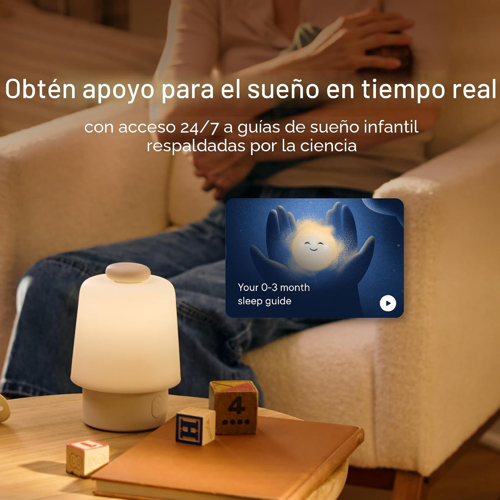 Hatch Baby Máquina de sonido y generador de rutina de luz nocturna...