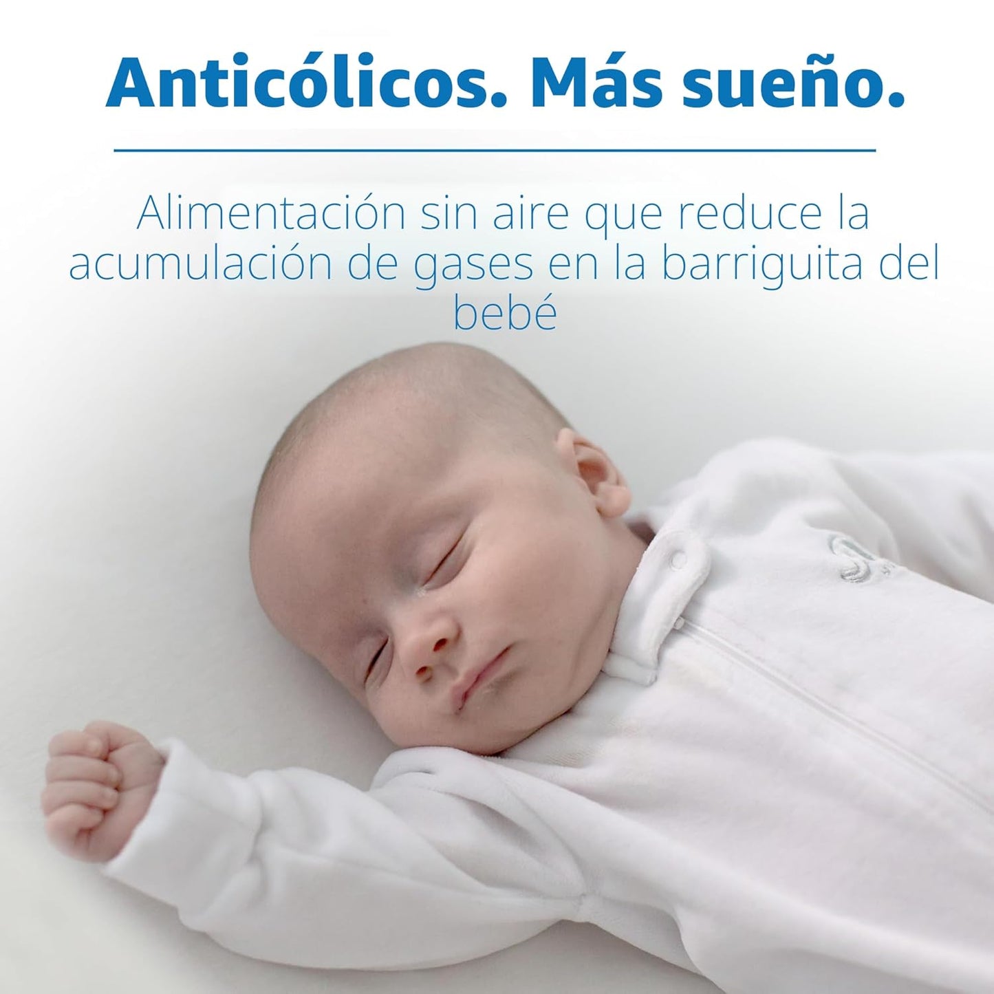 Dr. Brown's Anti-Colic Options+ - Biberón de vidrio estrecho co...