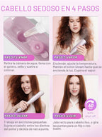 SHEGLAM Plancha de vapor Plancha de pelo Plancha Plancha de Cerámic...