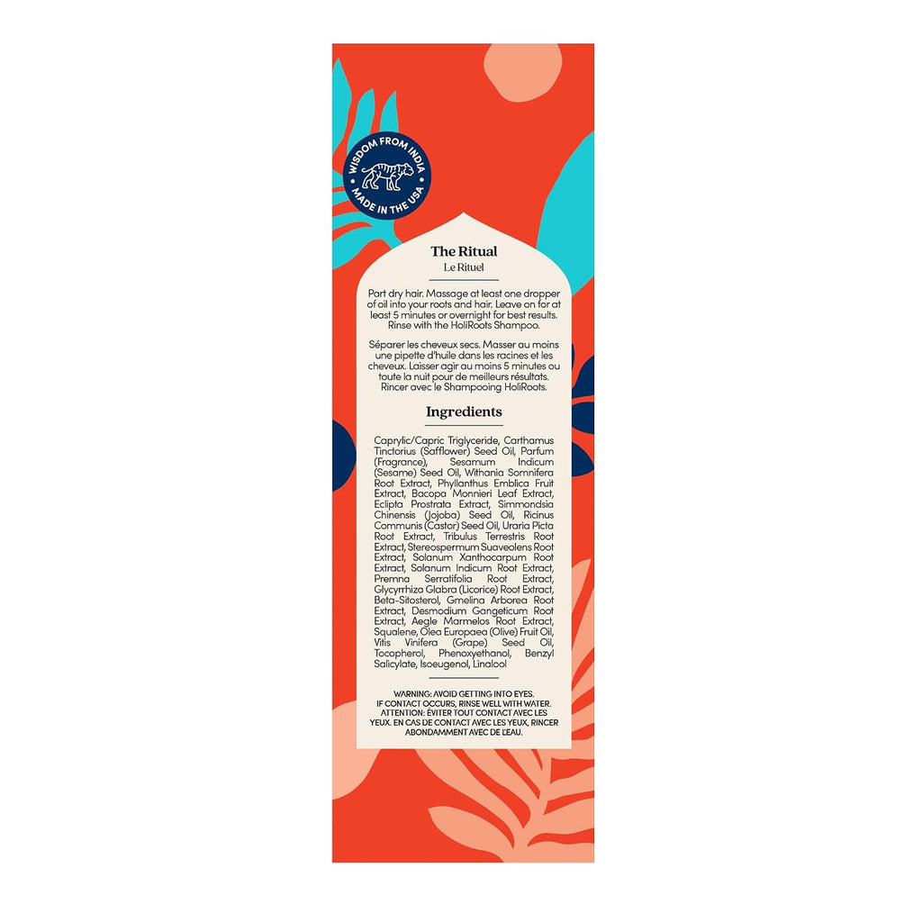 Aceite para cabello Fable &amp; Mane - Suero fortalecedor HoliRoots...