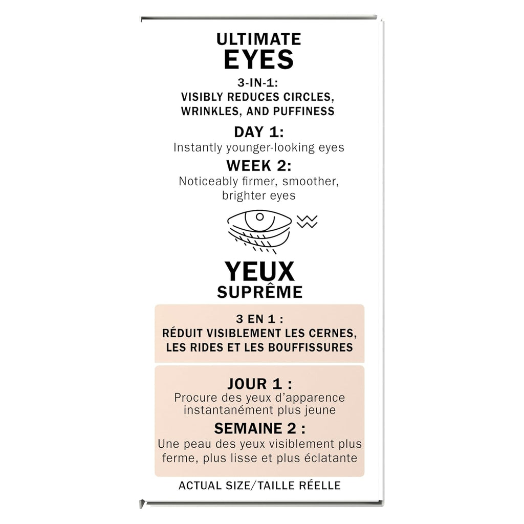 Olay Eyes Ultimate Crema de ojos para ojeras, arrugas e hinchazón,...