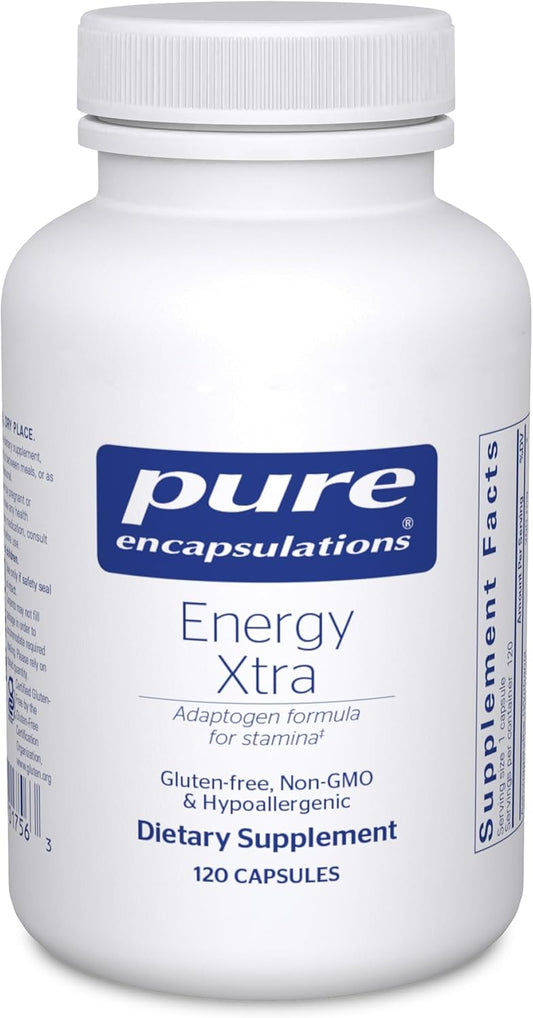 Pure Encapsulations Energy Xtra | Fórmula adaptógena para la resist...