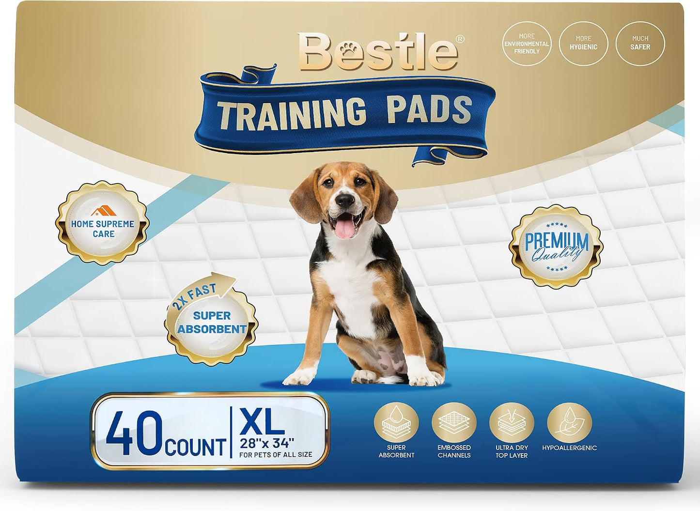BESTLE Almohadillas extra grandes para entrenamiento de mascotas y...