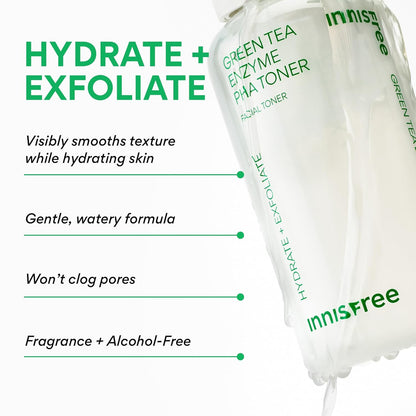 innisfree Green Tea Seed Hydrating Serum with Hyaluronic Acid &amp;...