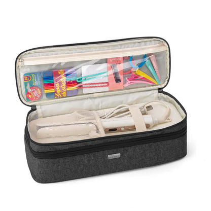 Teamoy Bolsa de almacenamiento de viaje de doble capa compatible co...