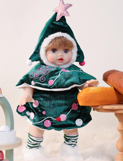 Cloveray Muñecas de bebé, 18 pulgadas realista Reborn Full Vinyl Ba...