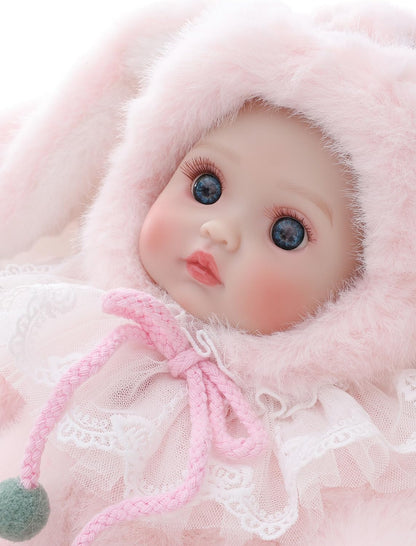 Cloveray Muñecas de bebé, muñeca realista de cuerpo suave de 15 pul...
