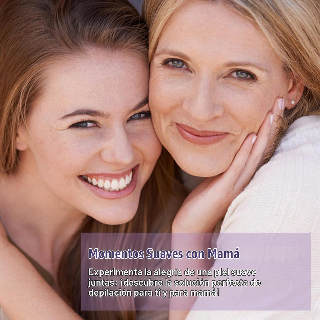 innobeaut Removedor de vello sin dolor para mujer, afeitadora facia...