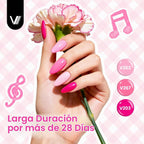 VANREESA Juego de 24 esmaltes de uñas de gel, colores de moda, con...