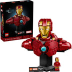 LEGO Marvel Iron Man MK4 Bust - Kit de construcción para adultos, a...