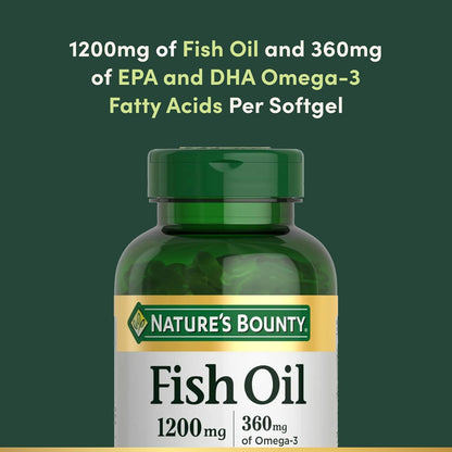Nature's Bounty Aceite de pescado de recompensa de la naturalez...