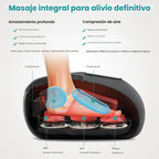 Nekteck Shiatsu - Masajeador de pies con compresión de calor y aire...