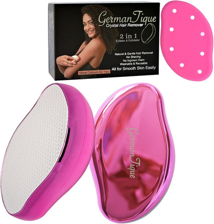 Germantique Borrador de Pelo de Cristal, Removedor de Pelo Natural...