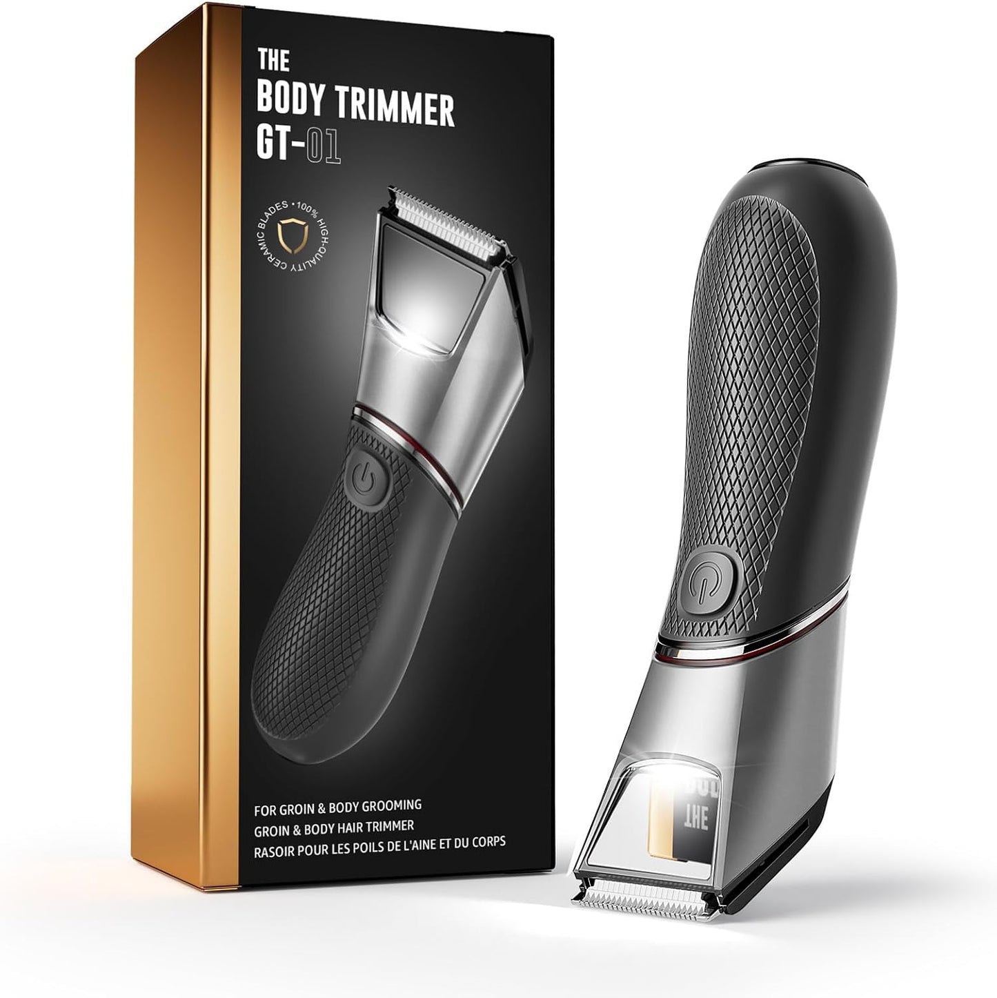 JMJDYITAO Recortadora de pelo corporal para hombre: recortadora de...