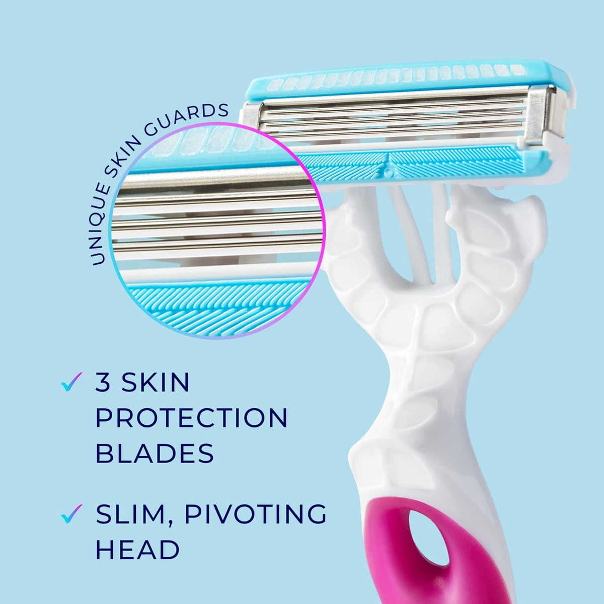 Schick Hydro Silk Máxima protección para la piel púbica, maquinilla...