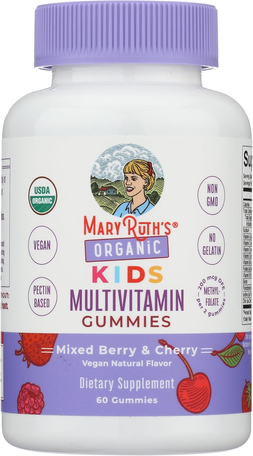 MaryRuth Organics Vitaminas para niños | Multi | Suministro para 1...