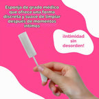 Paquete de 30 unidades de esponjas post-coito Happy Hygienics para...
