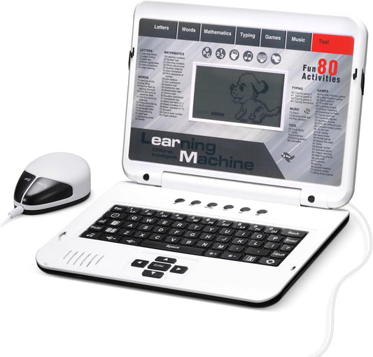 LESHITIAN Laptop para Niños - 80 Modos de Aprendizaje para Aprender...