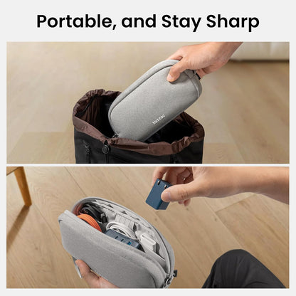 tomtoc Estuche organizador de accesorios de viaje para electrónicos...