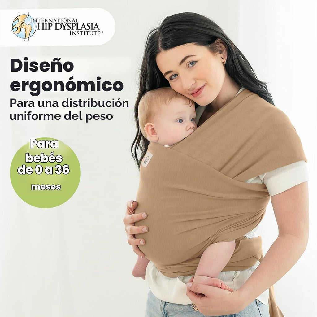 Portabebés Fular KeaBabies - Canguro de bebé todo en uno original d...