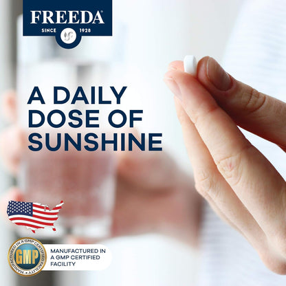 FREEDA Vitamina D3-2000 UI \u2013 Vitamina D de alta potencia para...