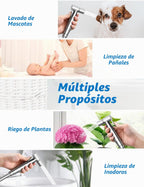 BRITULIF - Pulverizador de bidé para inodoro, presión ajustable, cr...