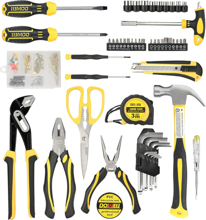 DOWELL Juego de herramientas Kit de herramientas 152 piezas para el...