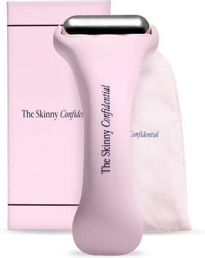The Skinny Confidential Rodillo de hielo para cara, rodillo de hiel...