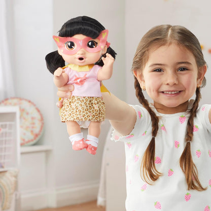 Baby Alive Super BFF Katie Kat Set de Juego de Muñeca Bebé de Vesti...