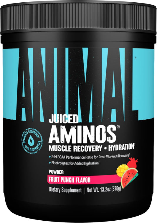 Animal Juiced Aminoácidos - Polvo BCAA EAA Matrix Plus Hidratación...