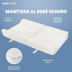 Jool Baby Serenity Almohadilla de Cambio Suave + Funda Lavable, Ant...