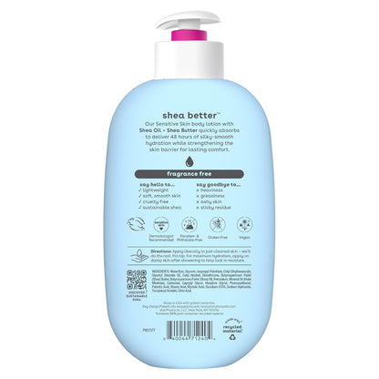 eos Shea Better - Loción corporal para piel sensible, cuidado de la...