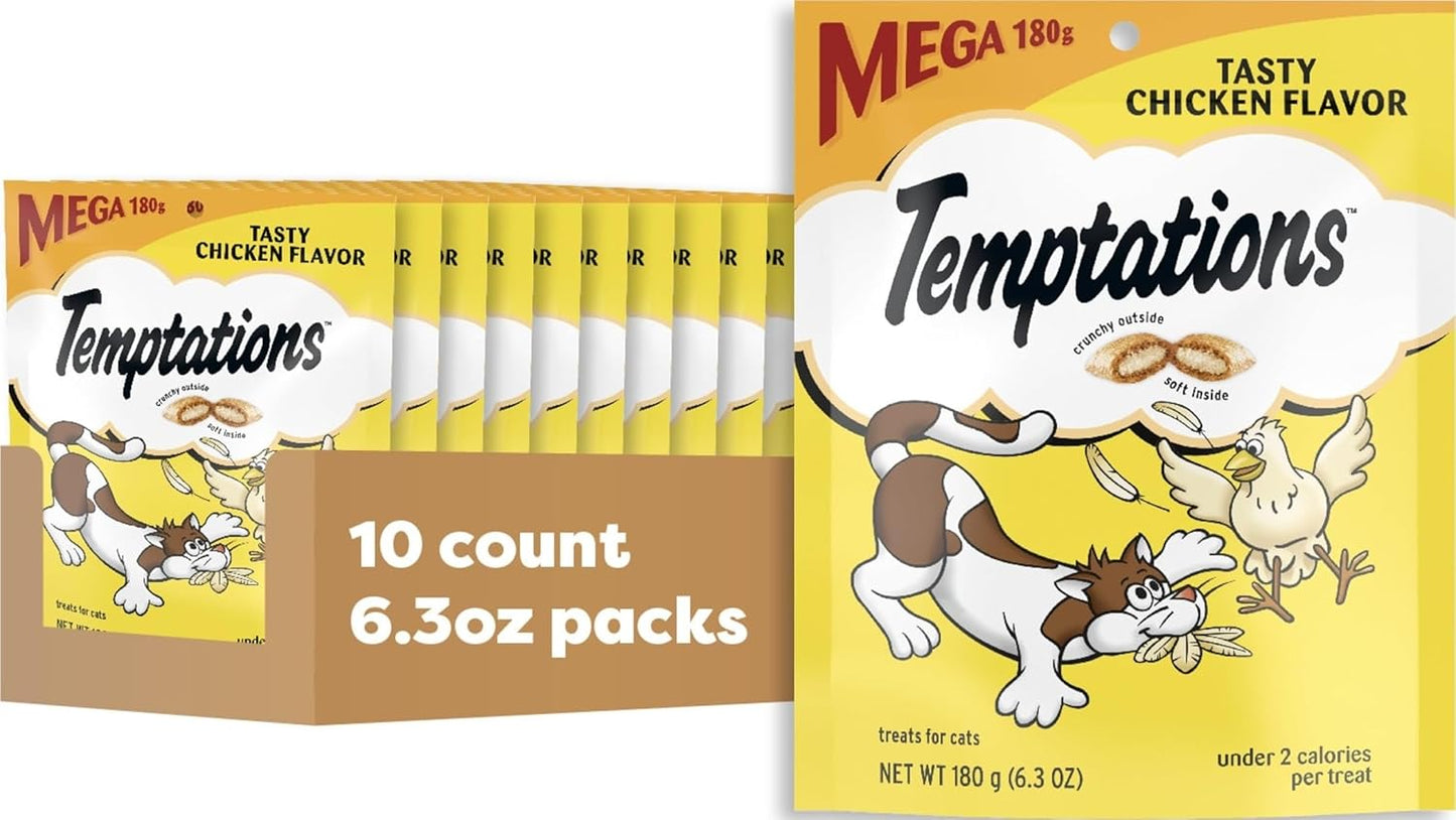 Golosinas Temptations clásicas para gatos, empaque múltiple