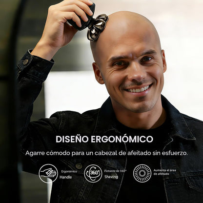 Afeitadoras de cabeza para hombres calvos: afeitadora de cabeza des...