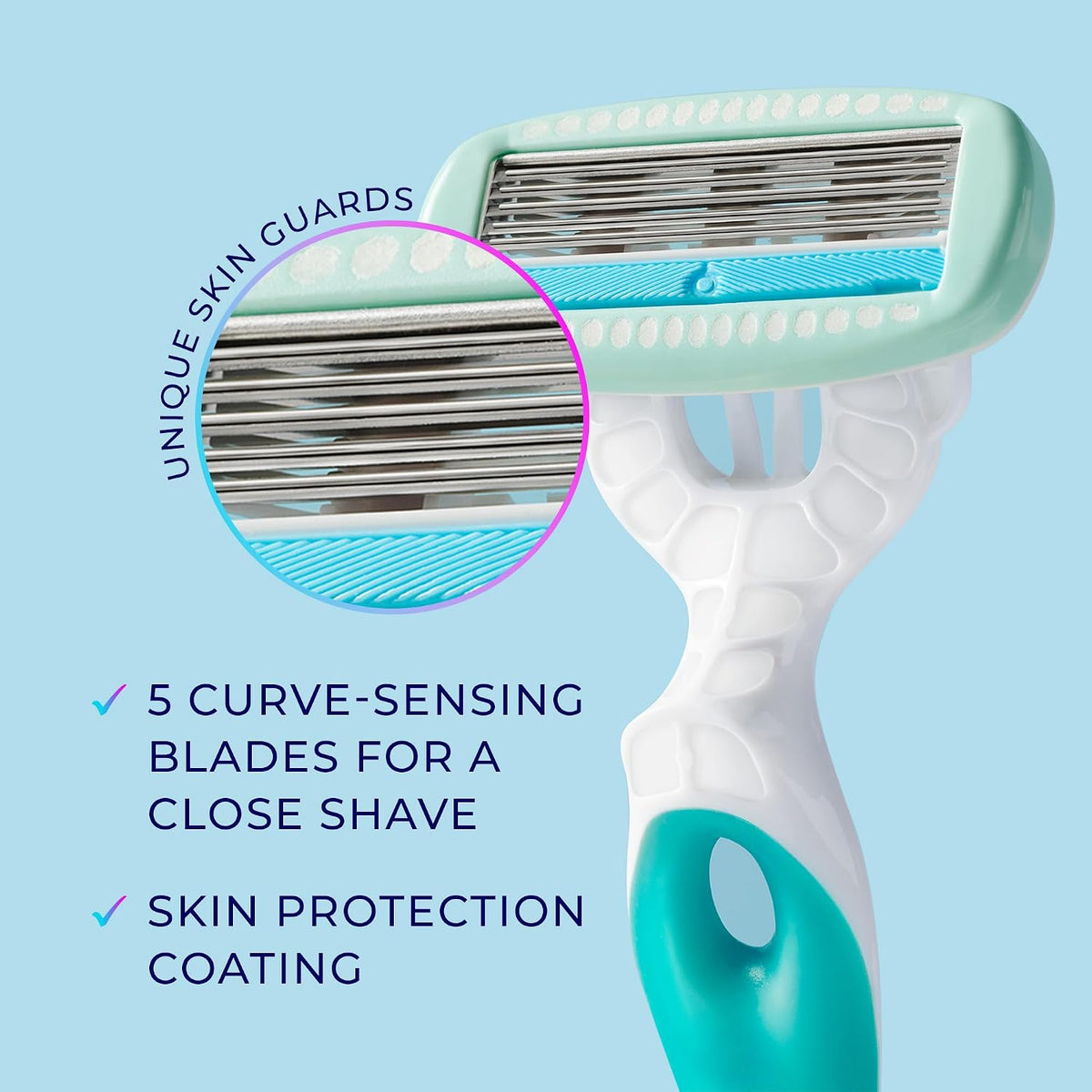 Schick Hydro Silk Sensitive - Maquinillas de afeitar desechables pa...