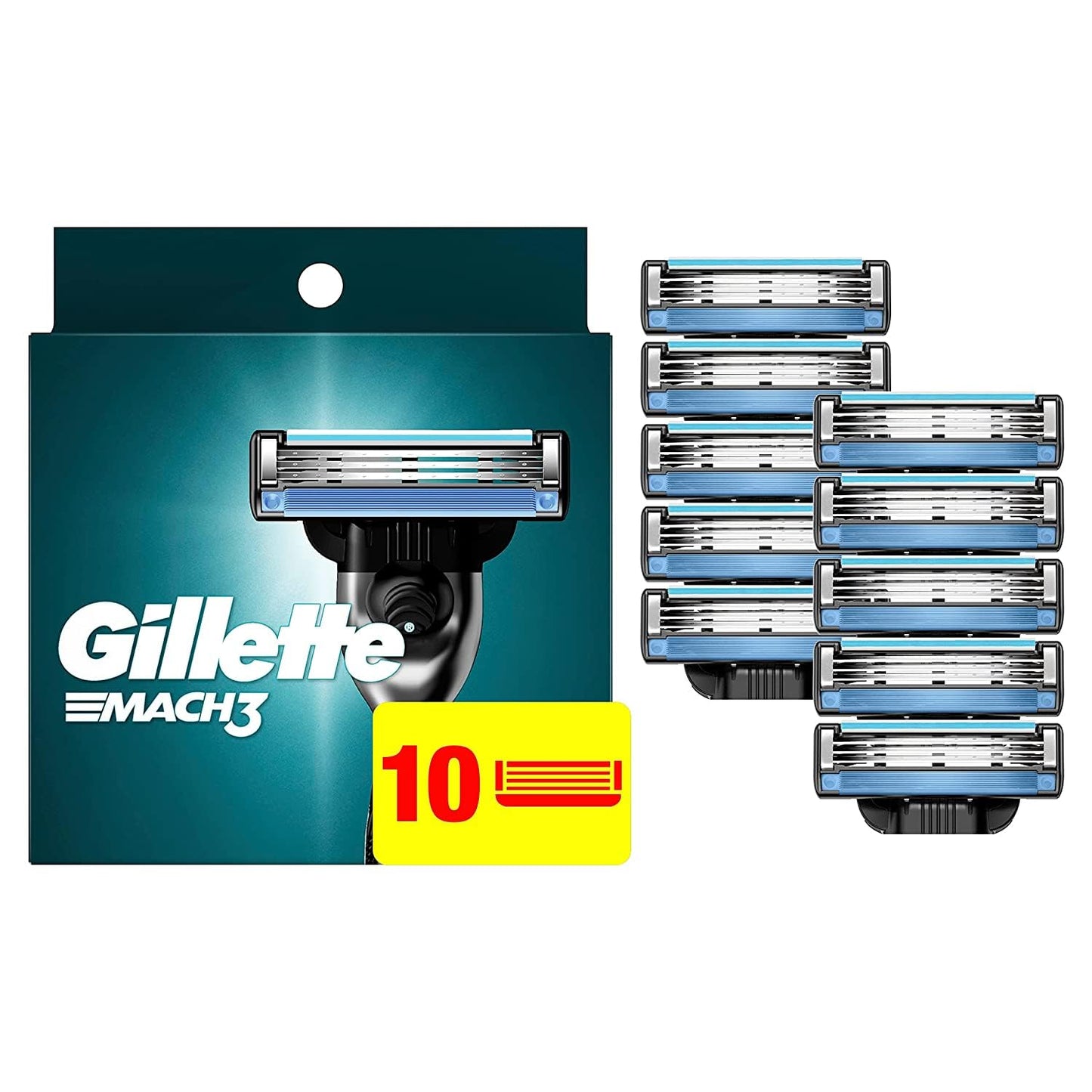 Gillette Mach3 - Recambios de maquinilla de afeitar para hombres, 1...