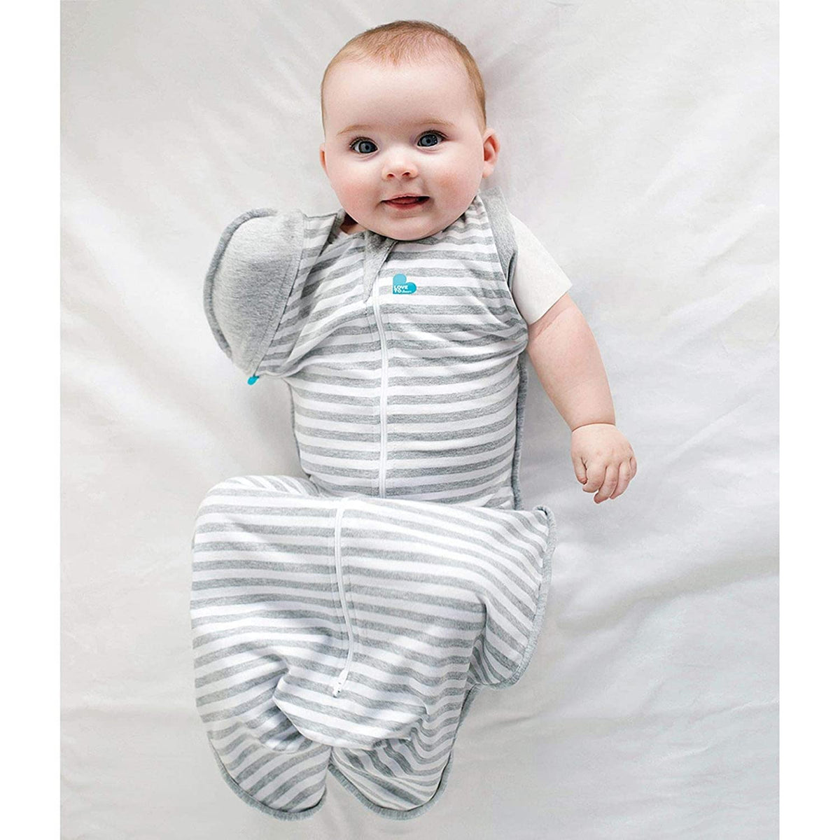Love to Dream Saco de transición Swaddle UP, alas con cremallera pa...