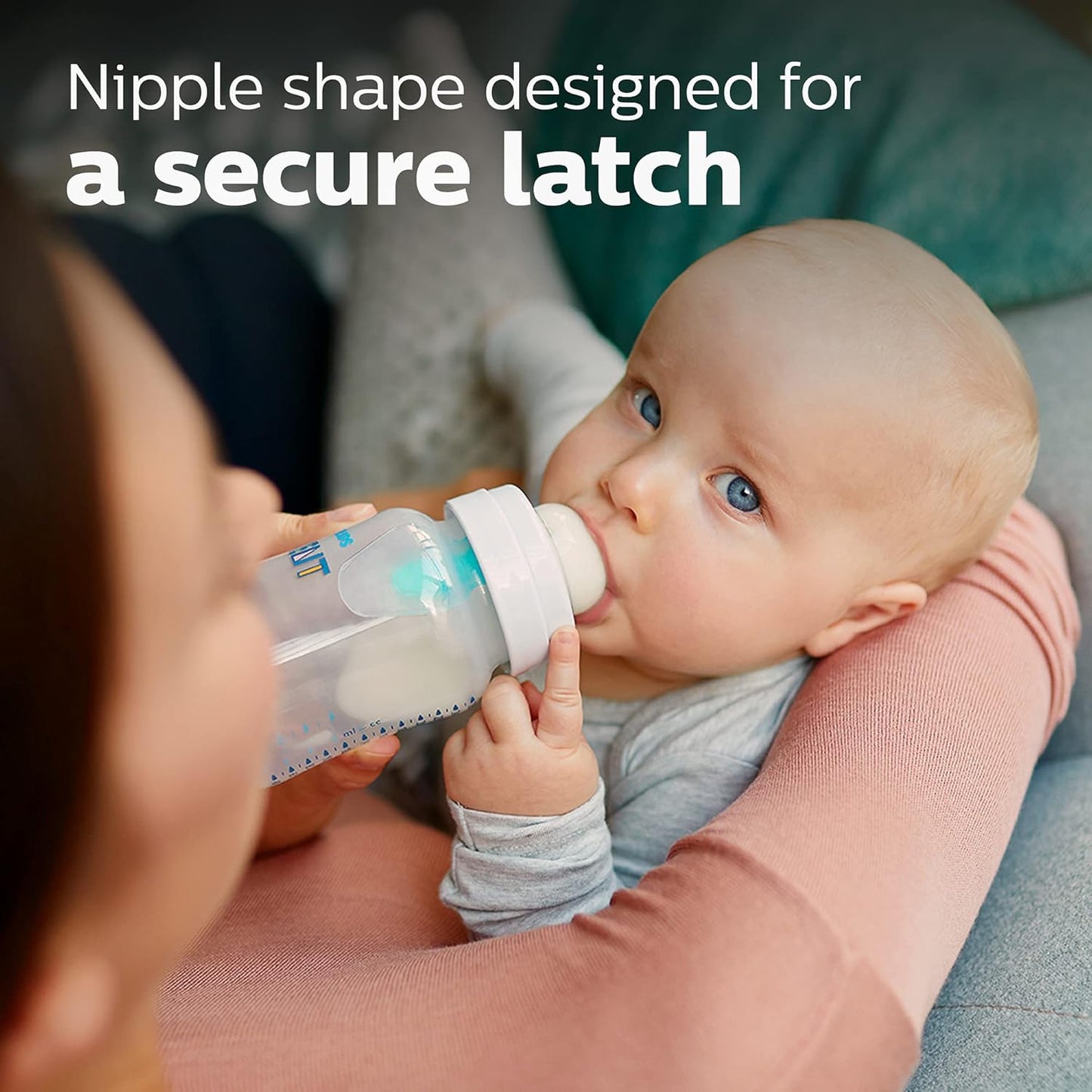 Philips AVENT - Biberón anticólicos con ventilación AirFree, 266 mi...