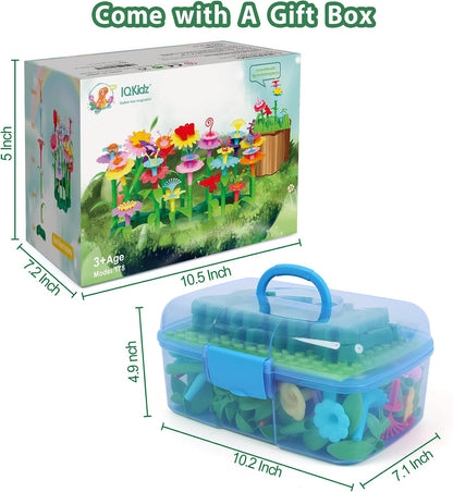 IQKidz Juguetes para niñas de 2 a 4 años de edad, construcción de j...