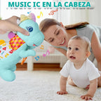 Juguetes Musicales de Peluche de Dinosaurio Bebé para 0-3-6-9-12 Me...