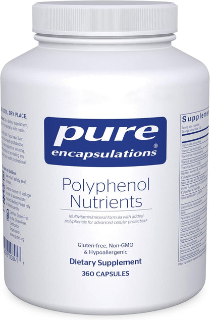 Pure Encapsulations Nutrientes de polifenol | Fórmula multivitamíni...