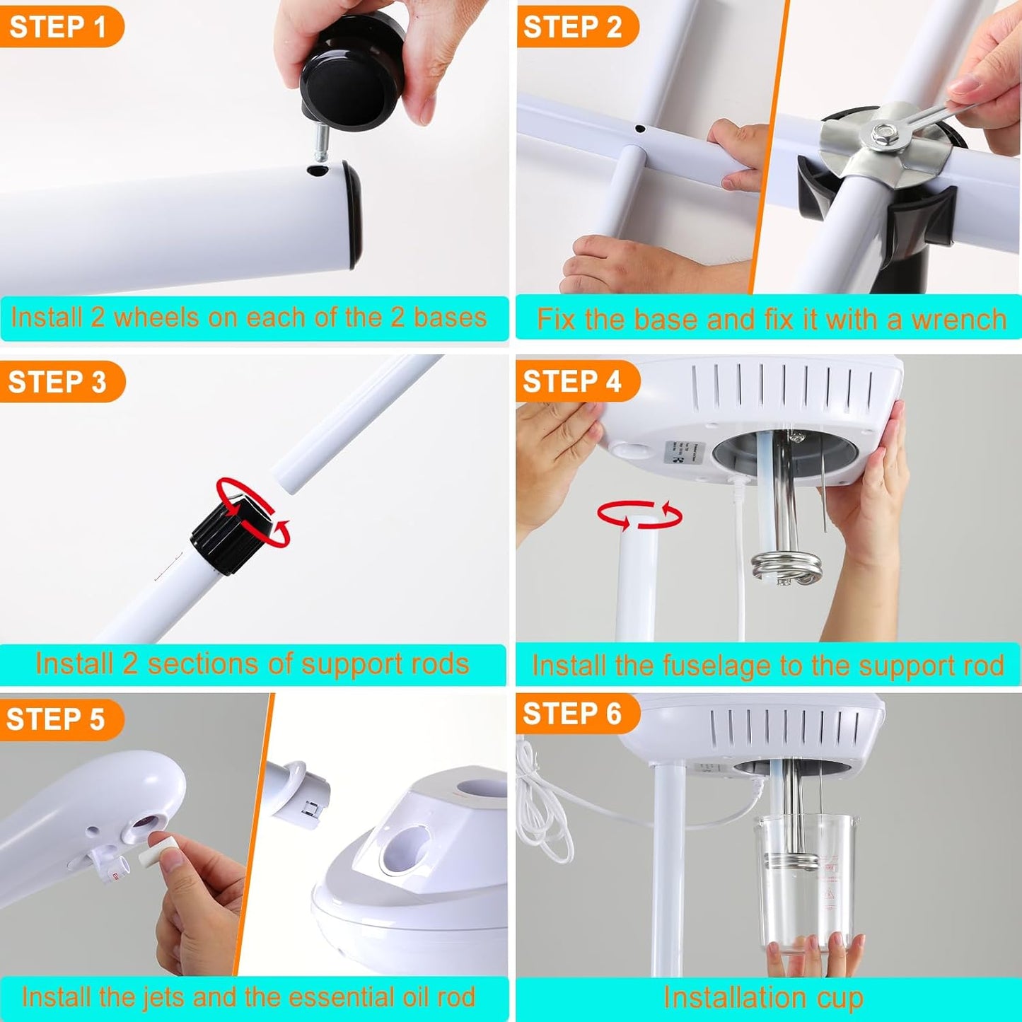 Vaporizador facial profesional, vaporizador facial de ozono spa sob...