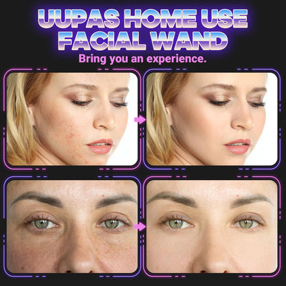 UUPAS Máquina facial de alta frecuencia de la varita de la cara de...