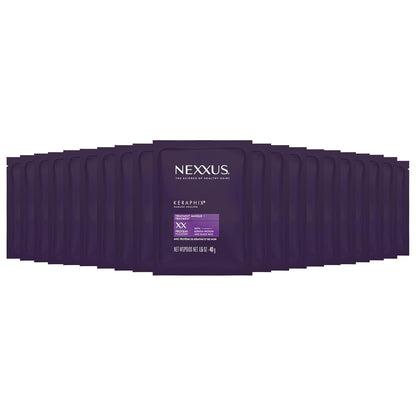 Nexxus Keraphix Máscara para cabello dañado, 20 unidades, 1.5 onzas