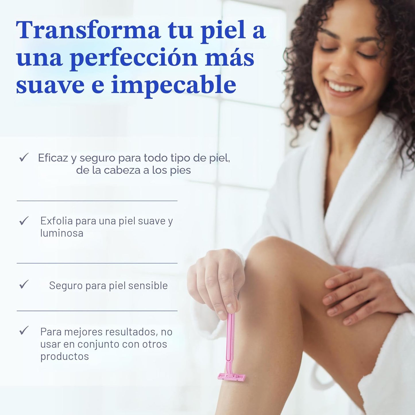Solución para el cuidado de la piel en botella de Tend Skin.