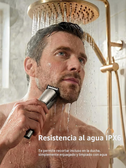 SHPAVVER Cortadora de barba para hombres: cortapelos profesional de...