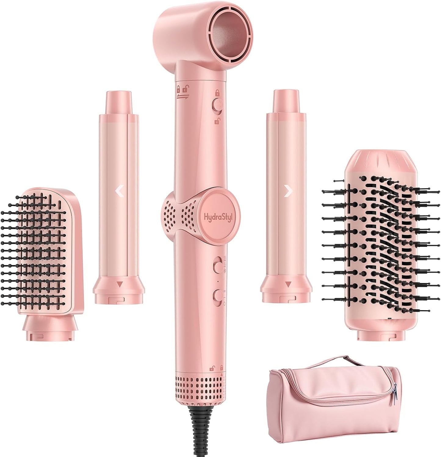 HydraStyl 5 en 1 Air Styler, secador de pelo de alta velocidad y ce...